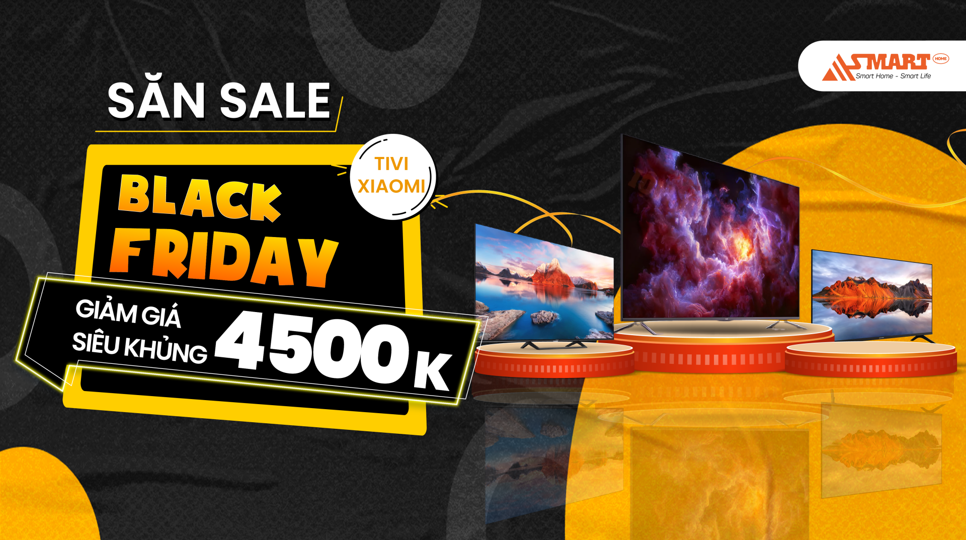 Săn Sale Black Friday - Tivi Xiaomi Giảm Giá Siêu Khủng Lên Đến 4500k